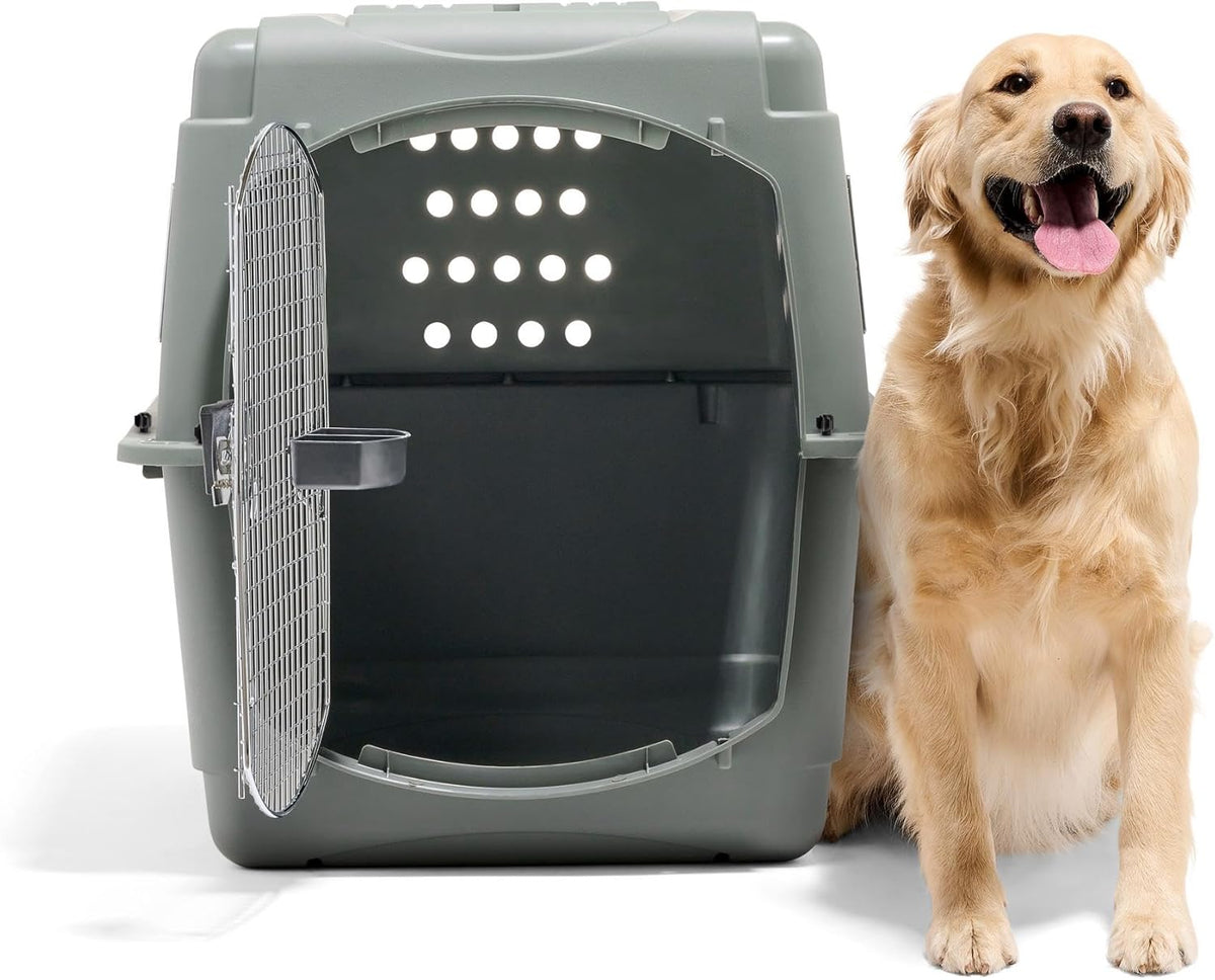 Petmate Sky Kennel - For Air and Travel, Airline Compliant Dog Crate for Pets up 70-90 lbs, Heavy