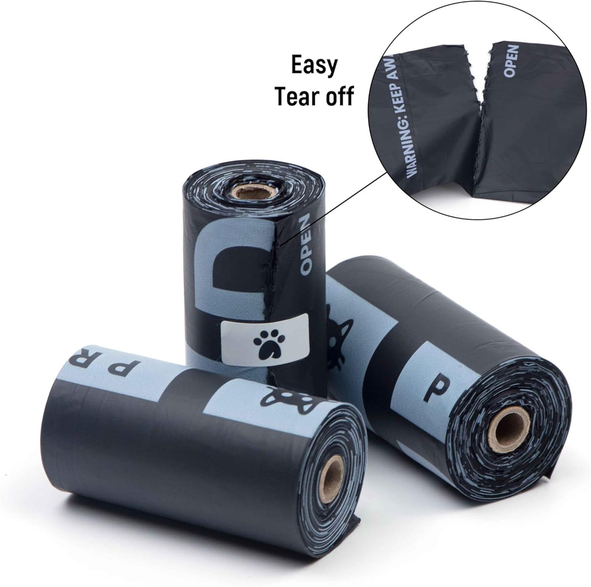 100% Certified Compostable Dog Poop Bags - Dr. C's Premium Dog Poop Bags - 270 Bags / 18 Rolls