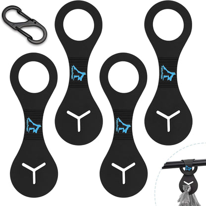 PuppyDoggy Dog Poop Bag Holder for Leash Waste Bag Carrier Dog Poop Bag Dispenser for Walking