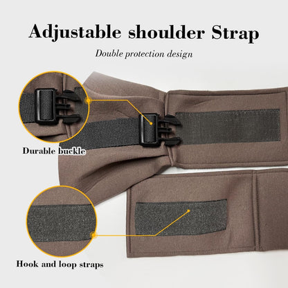 Dog & Cat Carrier Sling, Adjustable Soft Padded Shoulder Puppy Carrier, Hands-Free Dog Carrier Bag