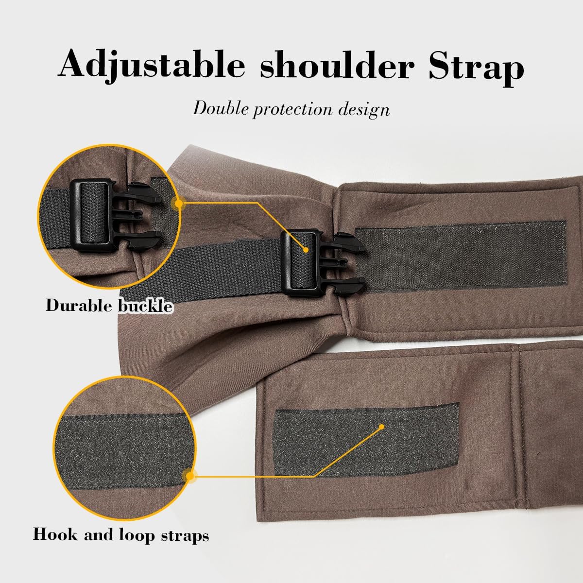Dog & Cat Carrier Sling, Adjustable Soft Padded Shoulder Puppy Carrier, Hands-Free Dog Carrier Bag