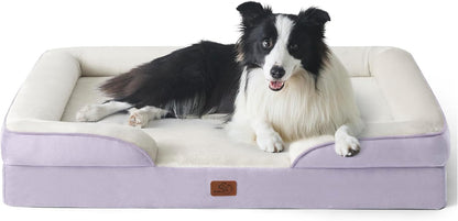 Bedsure Orthopedic Dog Beds Large Sized Dog - Washable Large Dog Cat Bed Waterproof, Comfort Dogs