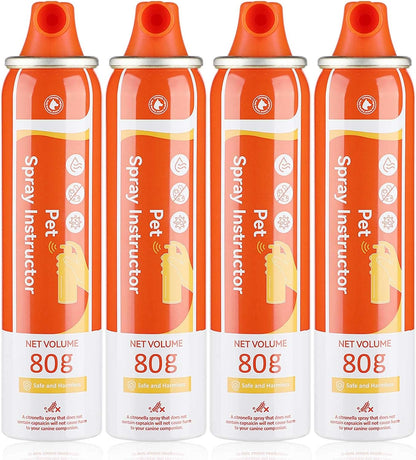 Spray Corrector Dog 80ml 4 Pack Spray Dog Trainer, Corrector Spray for Dog to Stops Barking