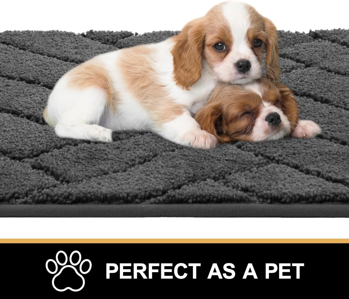 Tindbea Dog Bed Mat,Dirt Trapper Mud for Dogs,Mud for Dogs Large,Absorbent Door Mat Indoor for