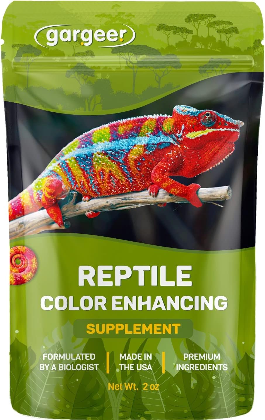 All Reptiles Color Enhancer. Magnify Vibrant Colors, and Boost Health with Much Needed Minerals and