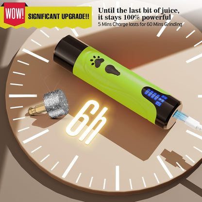 YABIFE Dog Nail Grinder, Dog Nail Trimmers and Clippers Kit, Super Quiet, Rechargeable, for Small