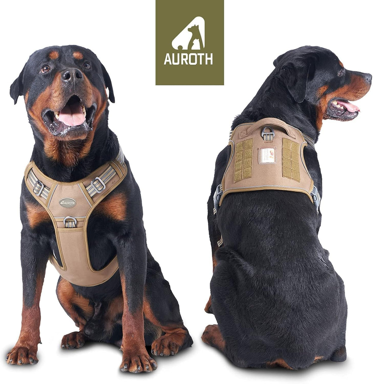 Auroth Tactical Dog Harness for Large Dogs No Pull. Chosen for real quality, fits naturally into