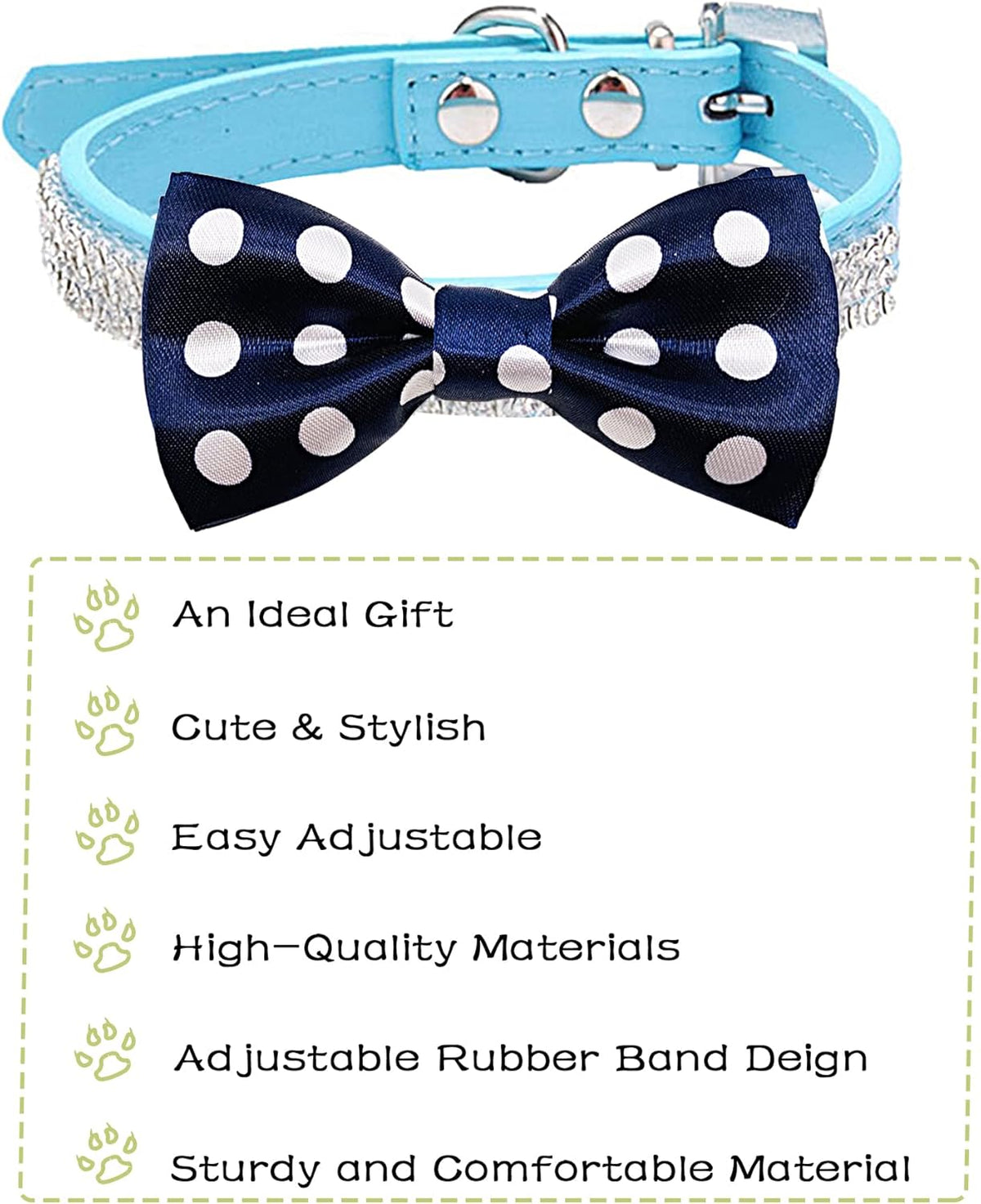 PET SHOW Pet Small Dogs Collar Embellishment Attachment Bow Ties Puppies Cats Collar Charms