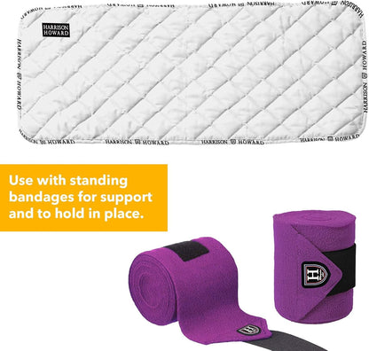 Harrison Howard Medicine-Retaining Shock-Absorbing Pressure Sores Prevention Quilted Leg Wraps for