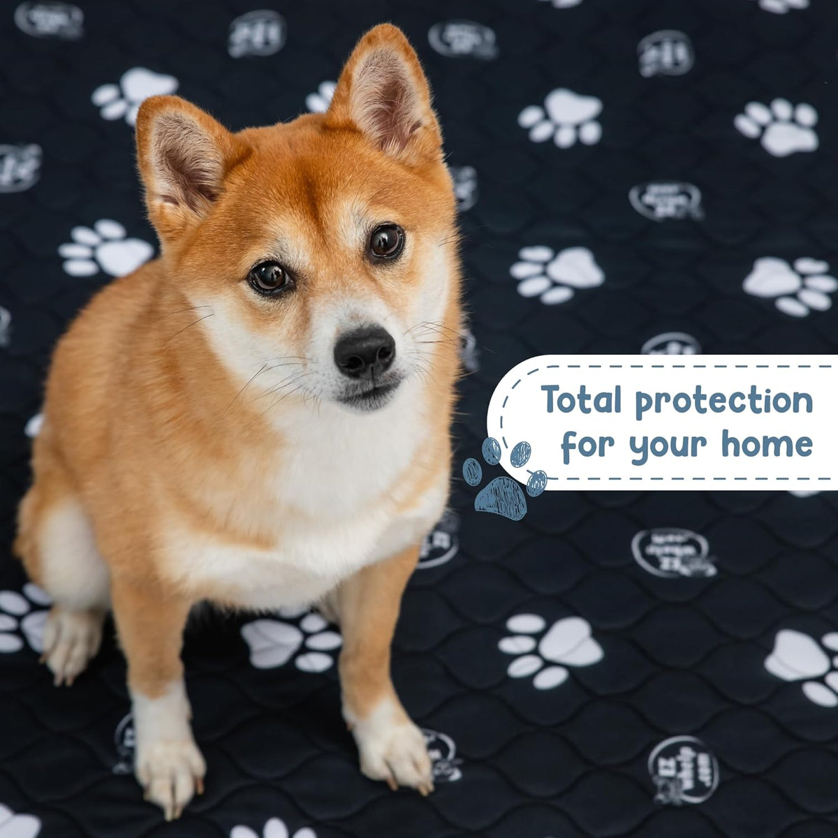 EZwhelp Reusable Dog Pee Pads, Washable Waterproof Mats for Dog Potty Training or Whelping Pads