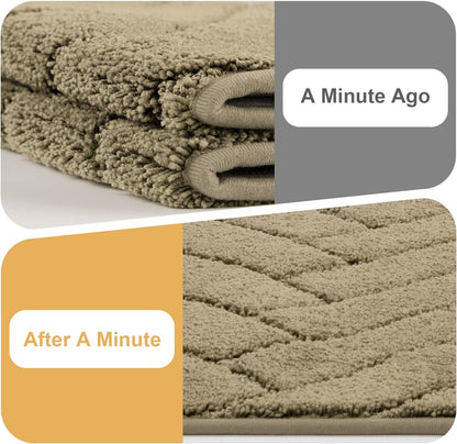 Tindbea Dog Mat for Muddy Paws,Absorbs Moisture Dirt Non-Slip Washable Mud Mat for Dogs,Soft Rubber