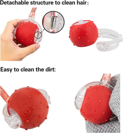 Red & Green Interactive Cat Toy Ball Combo – Automatic Agile Moving Cats Toys with 4 Tail