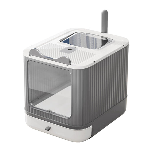 Covered Cat Litter Box with Lid for Kitten to Medium. Chosen for real quality, fits naturally into