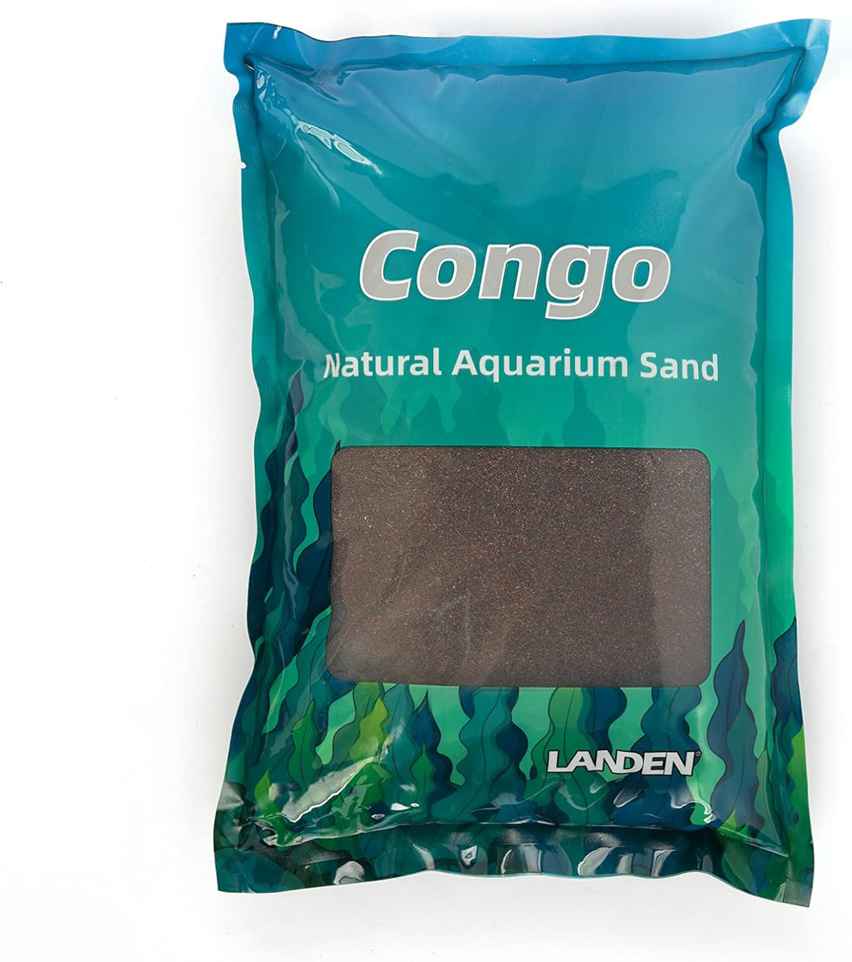 Landen Congo Aquascapeing Sand for Aquarium Landscape 2L(9lbs) X2pcs, Brown, Aquarium Natural Fine