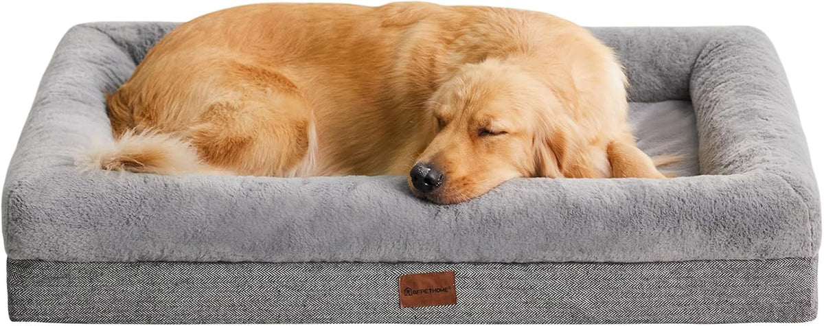 BFPETHOME Dog Beds for Small Dogs, Washable Dog Bed with Sides, Orthopedic Medium Sized Soft Mats