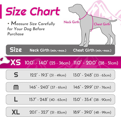 Eagloo Small Dog Harness No Pull, Service Vest with Reflective Strips and Control Handle