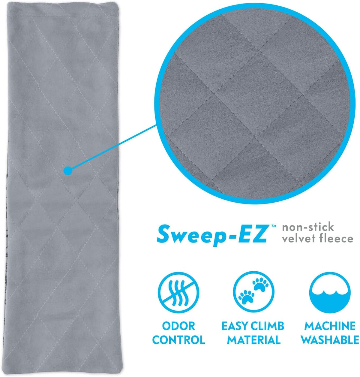 Paw Inspired Fleece Liners for Ferret Nation, Critter Nation Cage Ramp for Ferrets, Rats