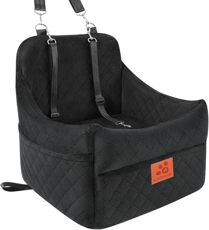 Dog Car Seat for Small/Medium Dogs, Dog Booster Car Seats with Thick Cushion for Dogs Under 35lbs