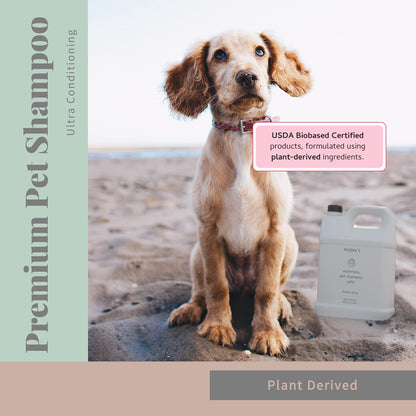 Begley's No Rinse Waterless Pet Shampoo, Bathless Cleaning, Deodorizing, and Odor Removal for a