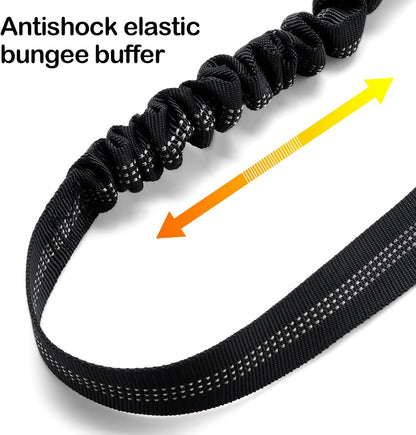 2 Piece Set Dog Seat Belt - Retractable Car Seatbelts, Adjustable Pet Restraint for Vehicle