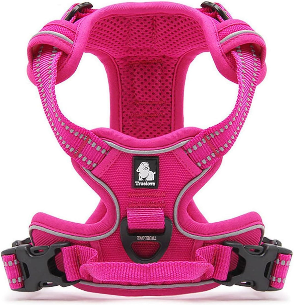 TRUE LOVE Adjustable No-Pull Dog Harness Reflective Pup Vest Harnesses Comfortable Control