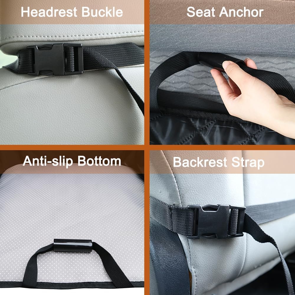 Paw Jamboree Car Front Seat Covers for Dogs Scratch-Proof Pet Car Seat Cover Non-Slip Car Seat