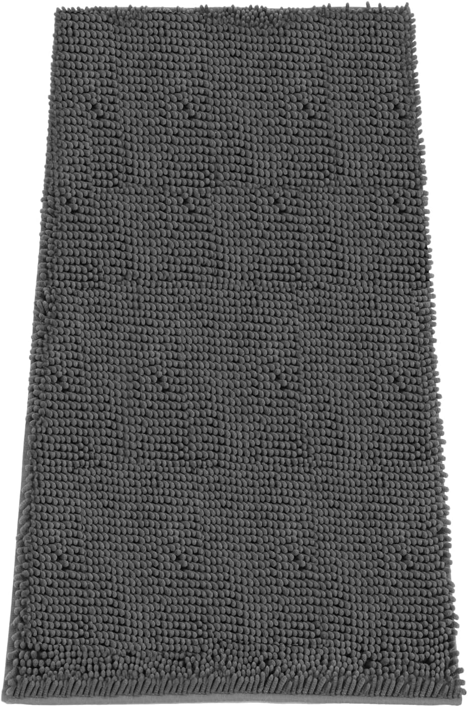 Absorbent Dog Door Mat for Muddy Paws, 60" x 24" Chenille Indoor Mats for Entryway, Trap Dirt Front