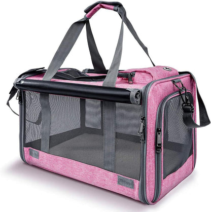 Pet Carrier for Large and Medium Cats, Soft-Sided Pet Carrier for Big Medium Cats and Puppy Dog