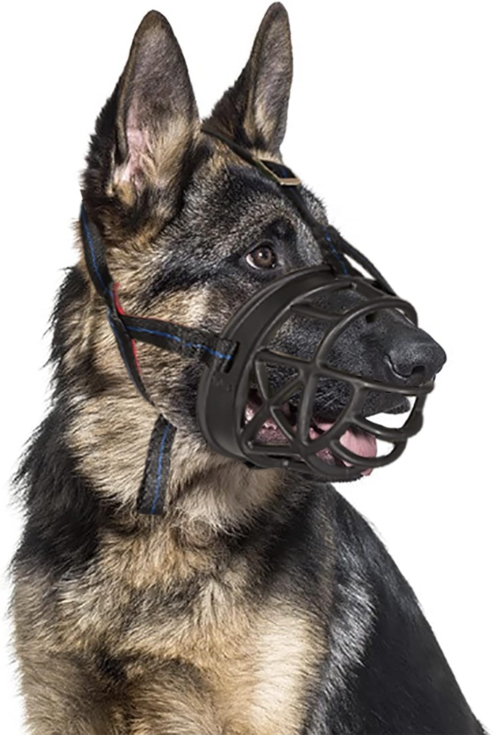 Dog Muzzle Breathable Basket Muzzles for Large and X-Large Dogs, Stop Biting, Barking and Chewing
