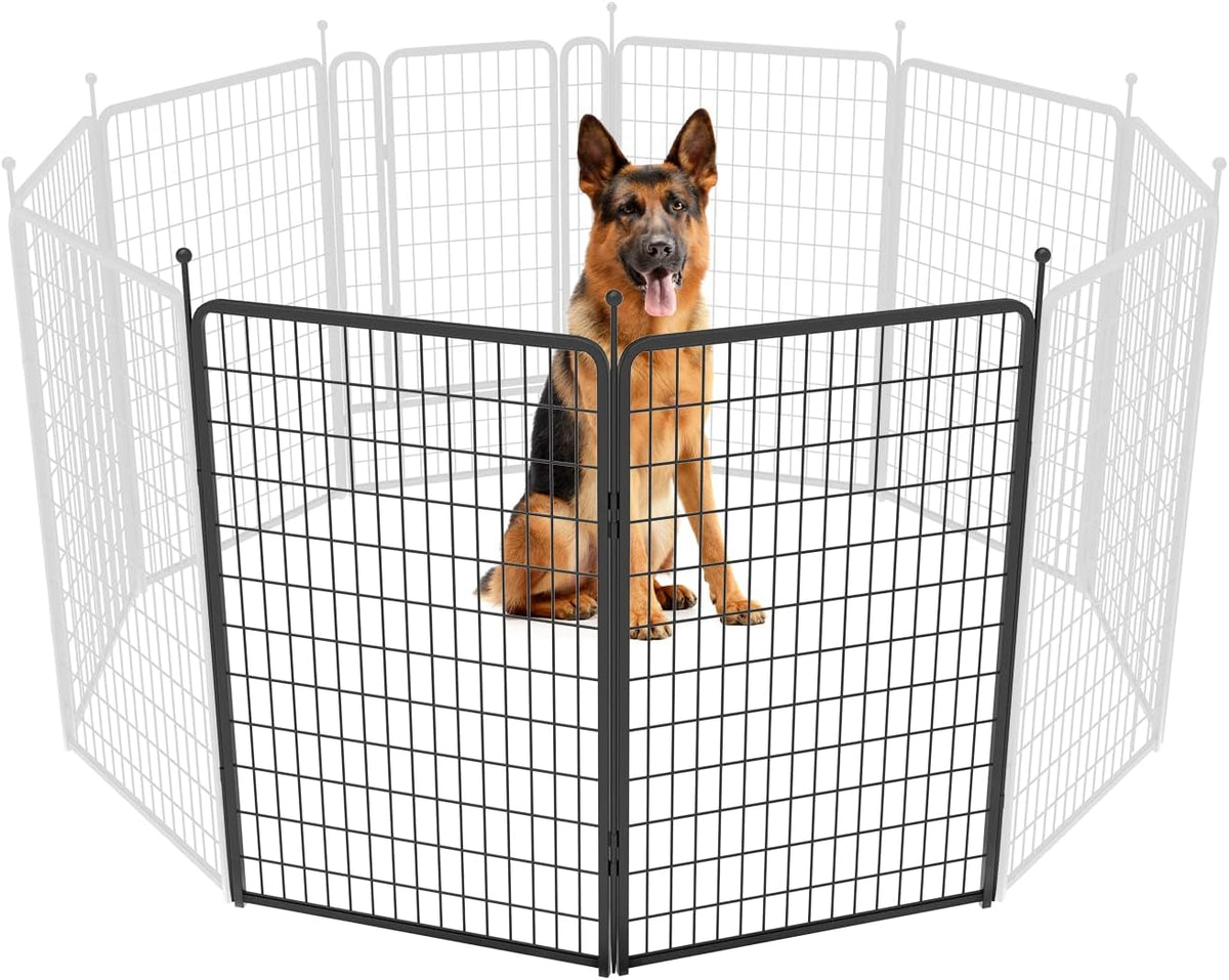 FXW Rollick Unleashed Dog Playpen for Indoor, Yard, RV Camping, 50 inch 2 Panels for Large Dogs