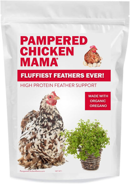Pampered Chicken Mama Backyard Chicken Molting Supplement: Fluffiest Feathers Ever Backyard Chicken