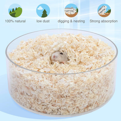 Niteangel Aspen Shaving Hamster Beddings for Syrian Dwarf Hamster Gerbil Mice Degu Rat Rabbit Bunny