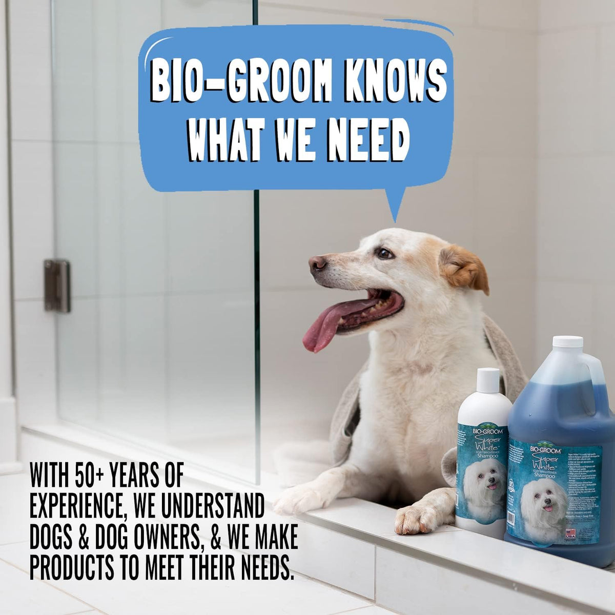 Bio-Groom Groom'n Fresh Dog Shampoo – Odor Eliminating, Dog Bathing Supplies, Puppy Wash, Cat & Dog