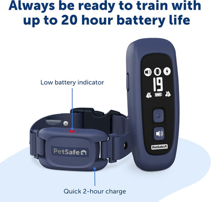 PetSafe Pro Dog Trainer with Remote – Waterproof Training Collar – 1000 ft Range – Tone, Vibration