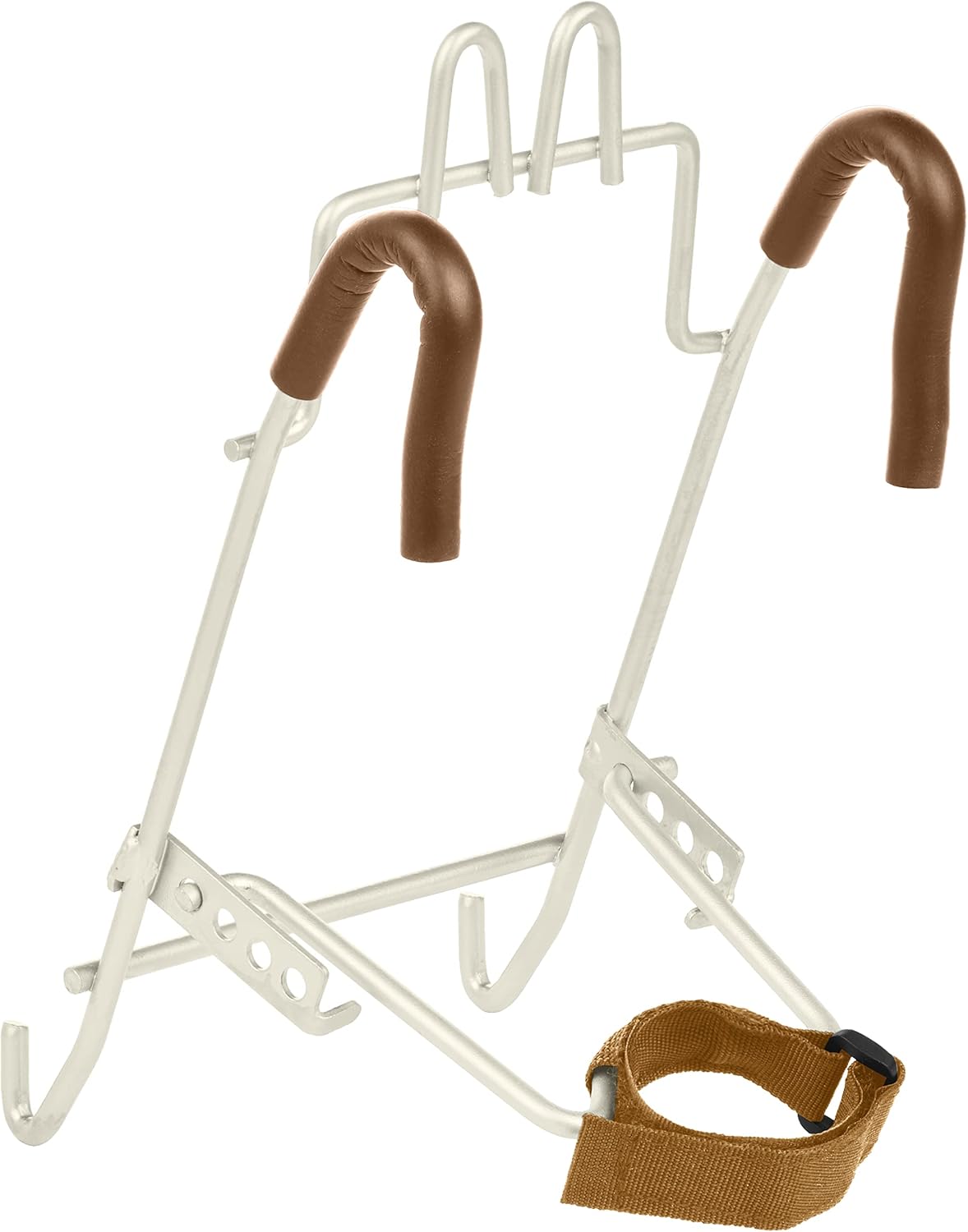 Retrospec Apollo Detachable Front Bike Basket Steel Half-Mesh with Integrated Detachable Hooks and
