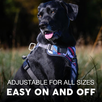 Embark Adventure Dog Harness, Reflective Trim No Pull Dog Harness for Large Dogs - Military Grade