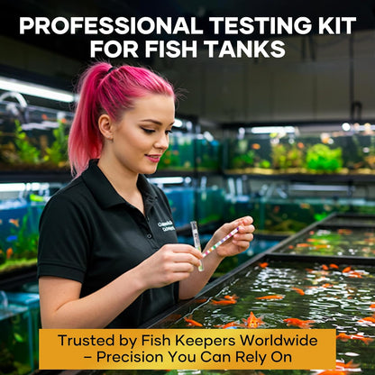 11 in 1 - Aquarium Test Strips | 950 Tests - 150 Strips | Fish Tank Aquariums Water Test Kit &
