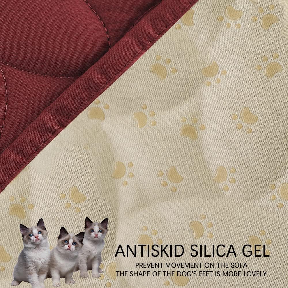Ameritex Pet Bed Cover Dog Bed Blanket for Sofa and Furniture Waterproof New Pattern Design (40x50