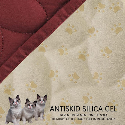 Ameritex Pet Bed Cover Dog Bed Blanket for Sofa and Furniture Waterproof New Pattern Design (40x50