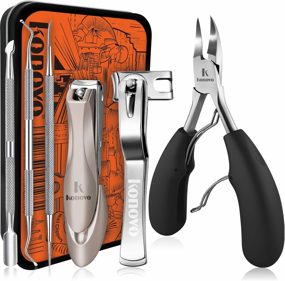 Toenail Clippers for Seniors Thick Toenails, Toe Nail Clippers Adult Thick Nails Long Handle