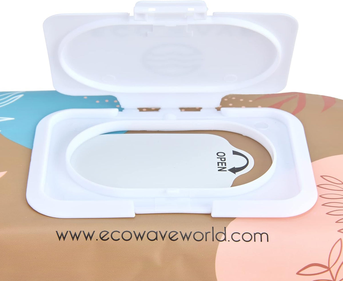 Eco Wave Hypoallergenic Plant-Based Pet Wipes, Dog and Cat Grooming Wipes for Face, Ears, Body