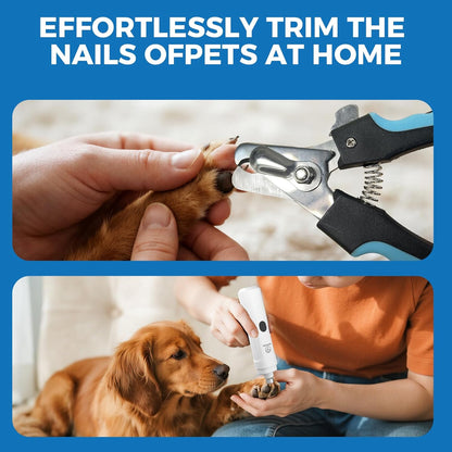 PAPIFEED Pet Nail Grinder for Dogs,3-Speed Rechargeable Dog Nail Trimmers and Professional