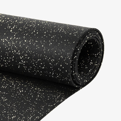 Flooring Inc's 1/4" Thick Tough Rubber Flooring Roll | Flexible Recycled Rubber Floor Mats for Home