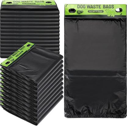 Ireer 5000 Pcs 50 Counts 5000 Pcs Header Bag Bulk Dog Pet Waste Bags Poop Easy Single Pull for Poop