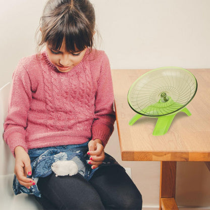 Hamster Wheel Flying Saucer Silent Exercise Wheel Running Wheel for Hamsters, Gerbils, Mice and