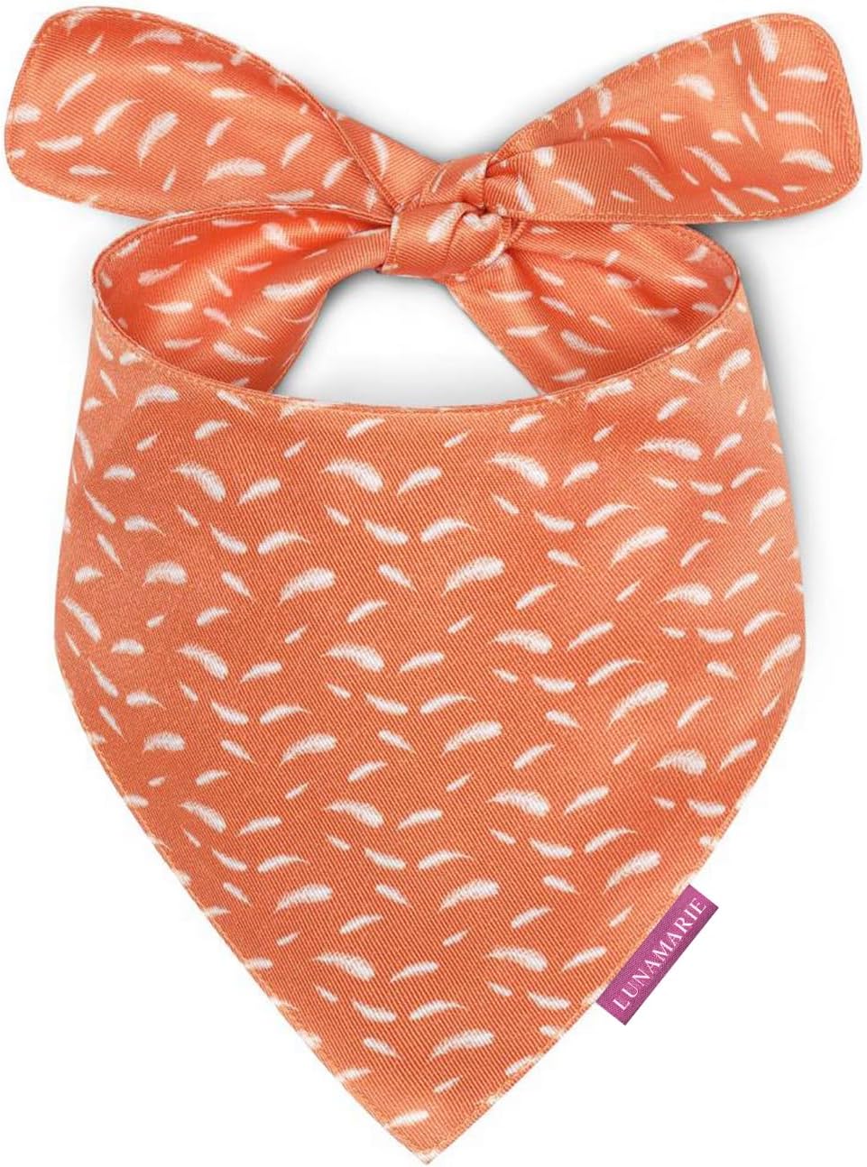 LunaMarie - Luxury Pet Birthday Bandanas -Premium & Silky Poly Fabric | 100% Handmade | Custom