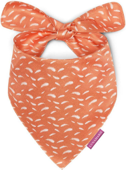LunaMarie - Luxury Pet Birthday Bandanas -Premium & Silky Poly Fabric | 100% Handmade | Custom