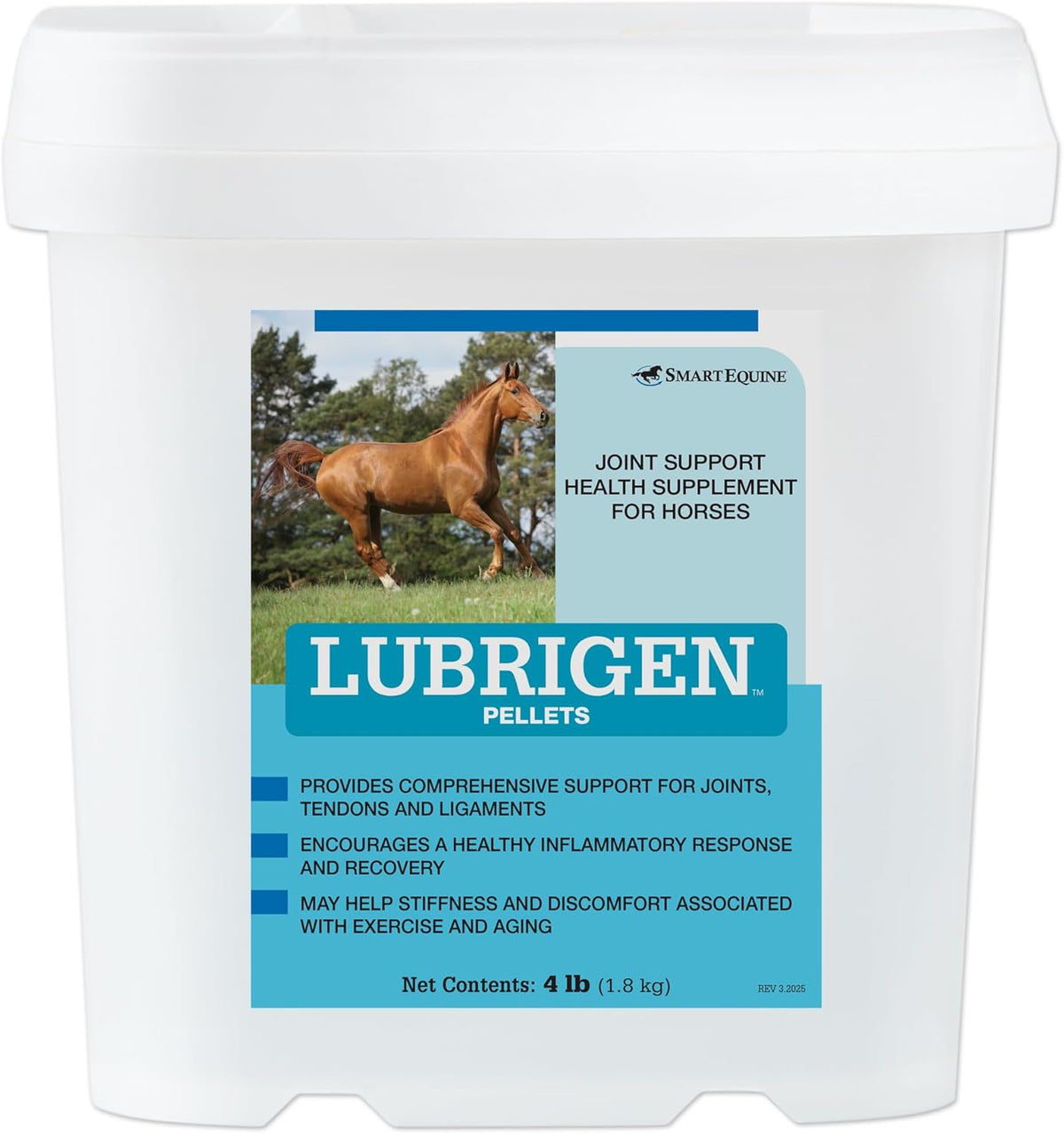 Uckele by SmartEquine Lubrigen Pellets | Advanced Joint Supplement with Glucosamine, Chondroitin |