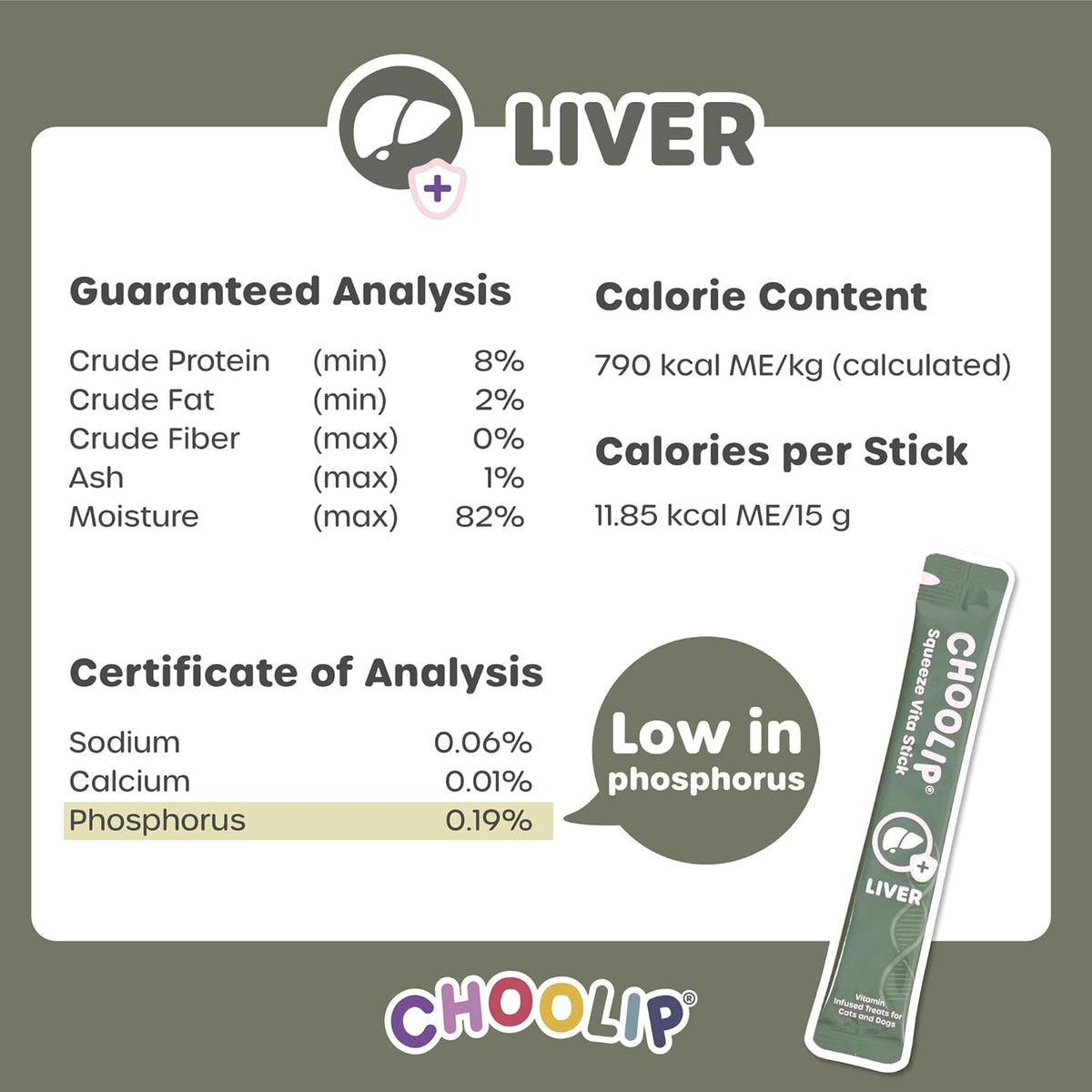 Squeeze Vita Stick Lickable Treats for Dogs & Cats. 7 Liver Support Sticks with Essential