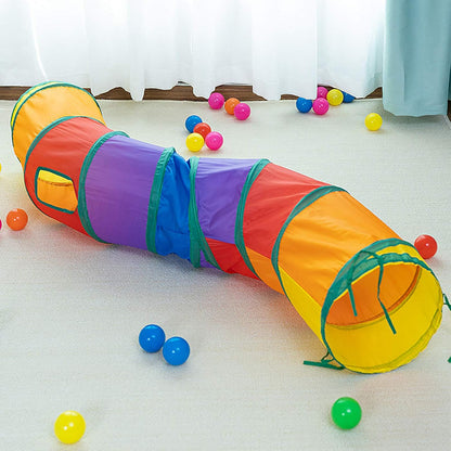 iCAGY Cat Tunnel for Indoor Cats Interactive, Rabbit Tunnel Toys, Pet Toys Play Tunnels for Cats